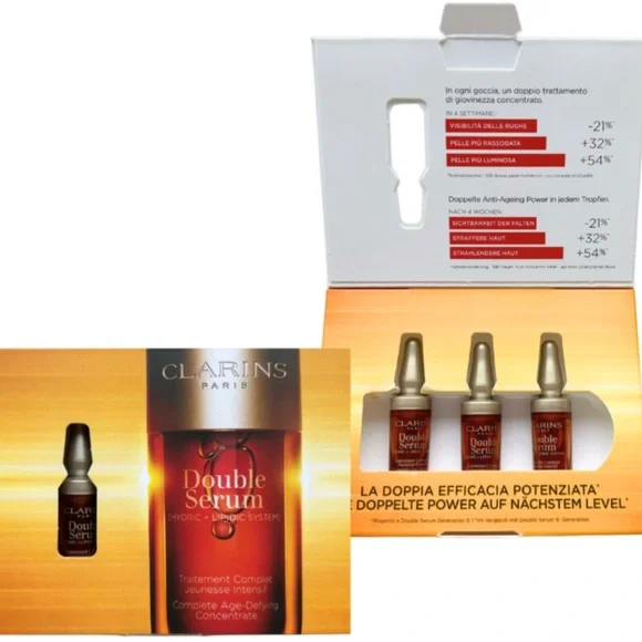 🤍New Clarins Double Serum Complete Age Defying Concentrate🤍 - Picture 1 of 5